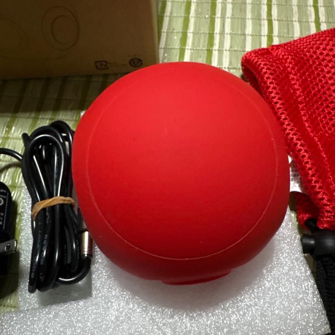 フィットネスクラブがつくった スタイリーボール 赤　レッド ストレッチ