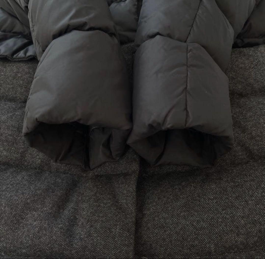 DANTICA ダウンコート ロング 42 ブラック・グレー