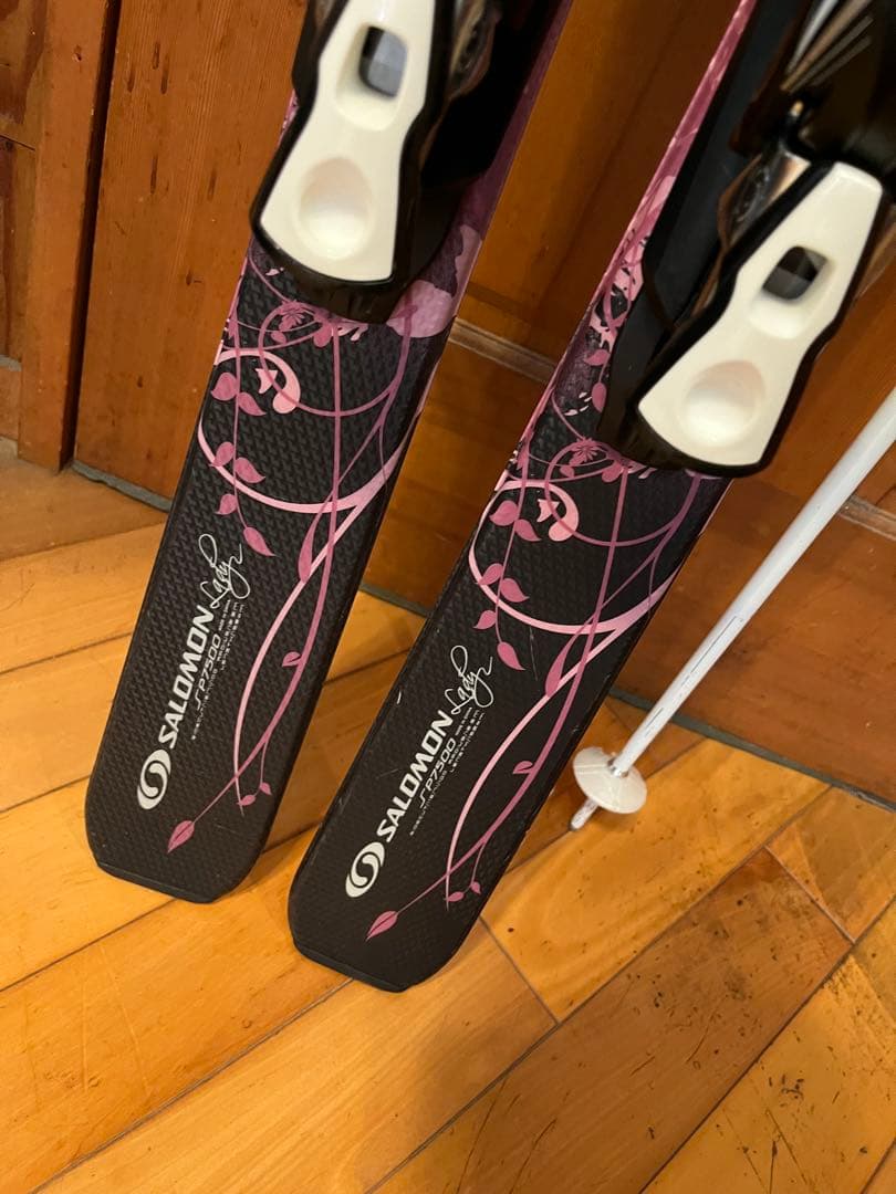 SALOMON スキー3点セット　レディース