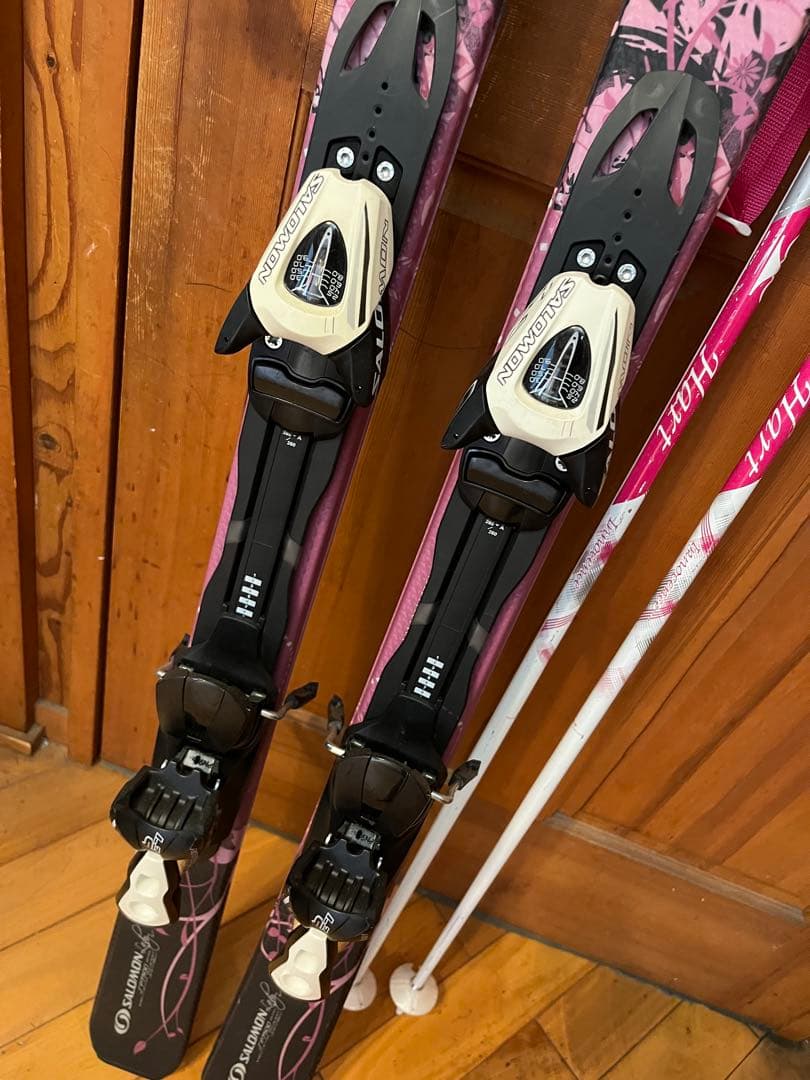 SALOMON スキー3点セット　レディース