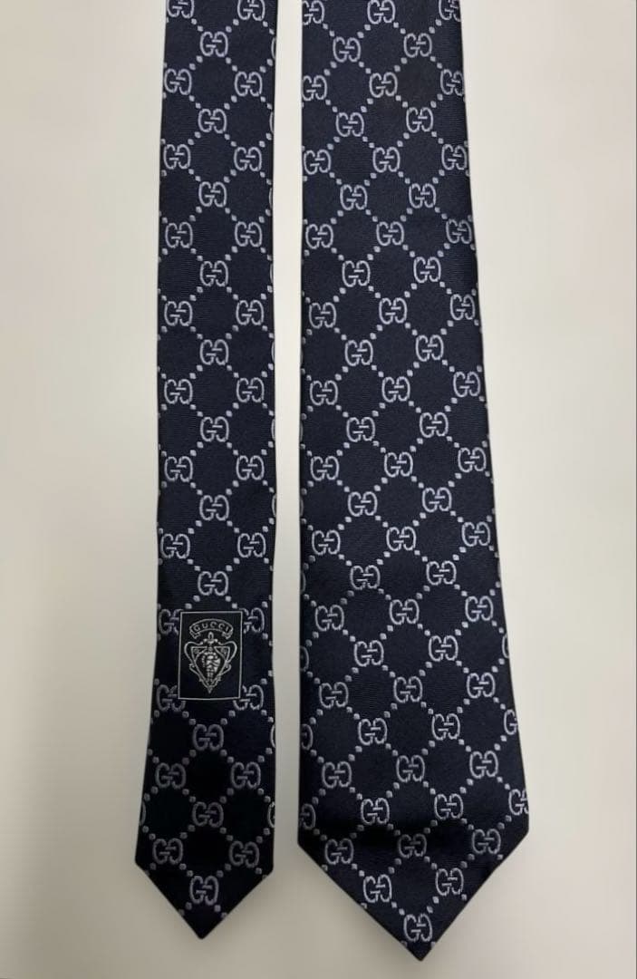 美品　GUCCI ネクタイ　8-21 GG柄　ベルト