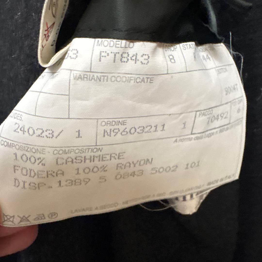 mila schon ダークグレー カシミヤチェスターコート