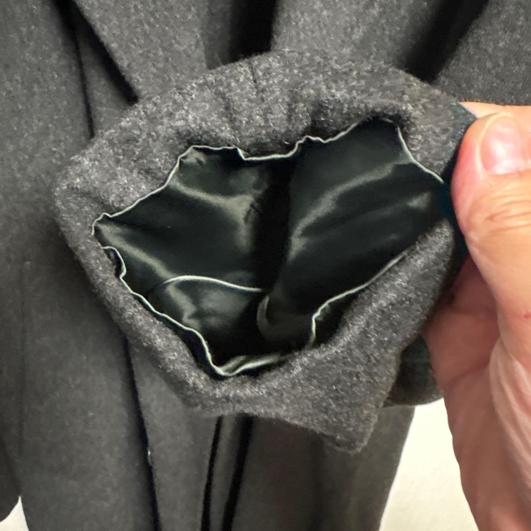 mila schon ダークグレー カシミヤチェスターコート