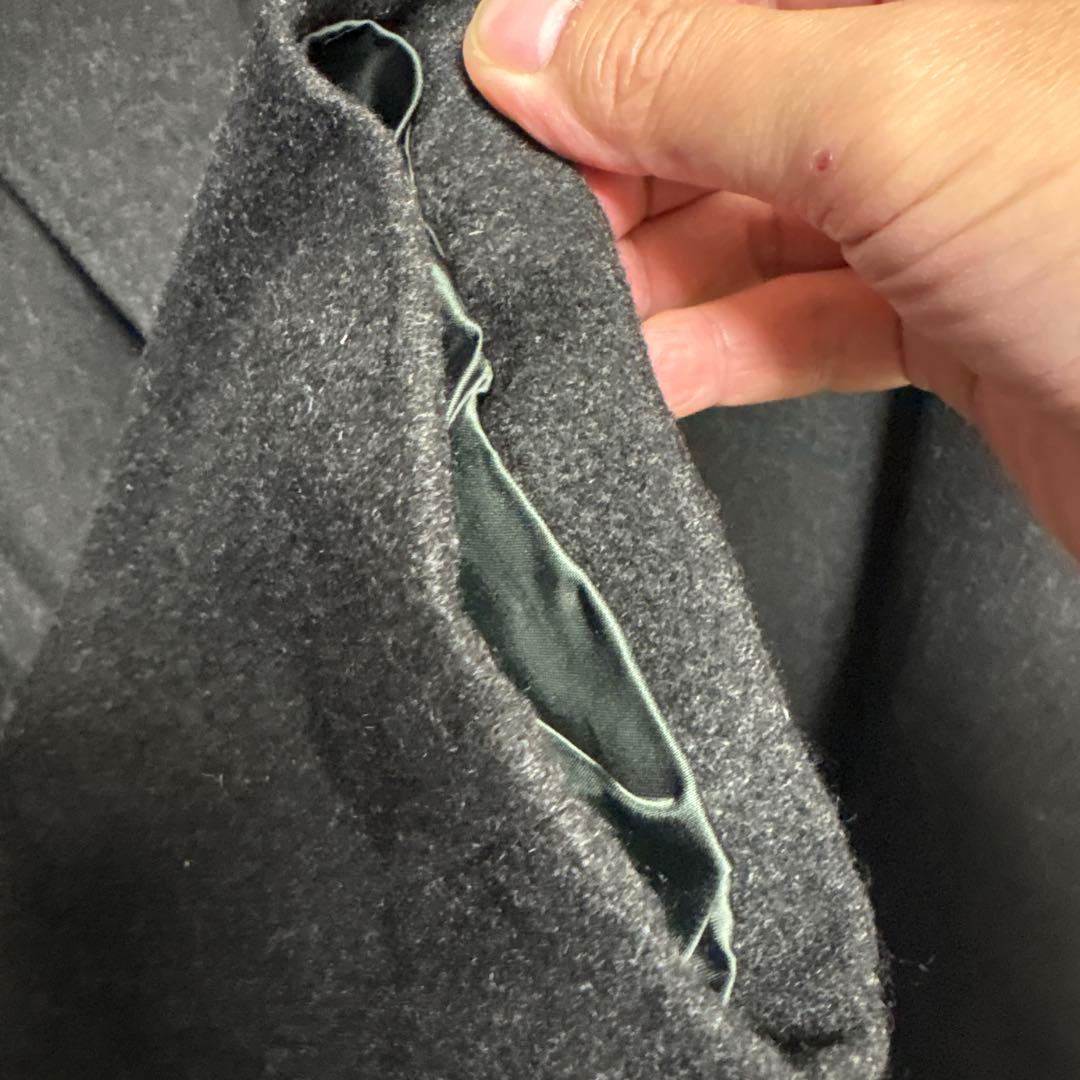 mila schon ダークグレー カシミヤチェスターコート