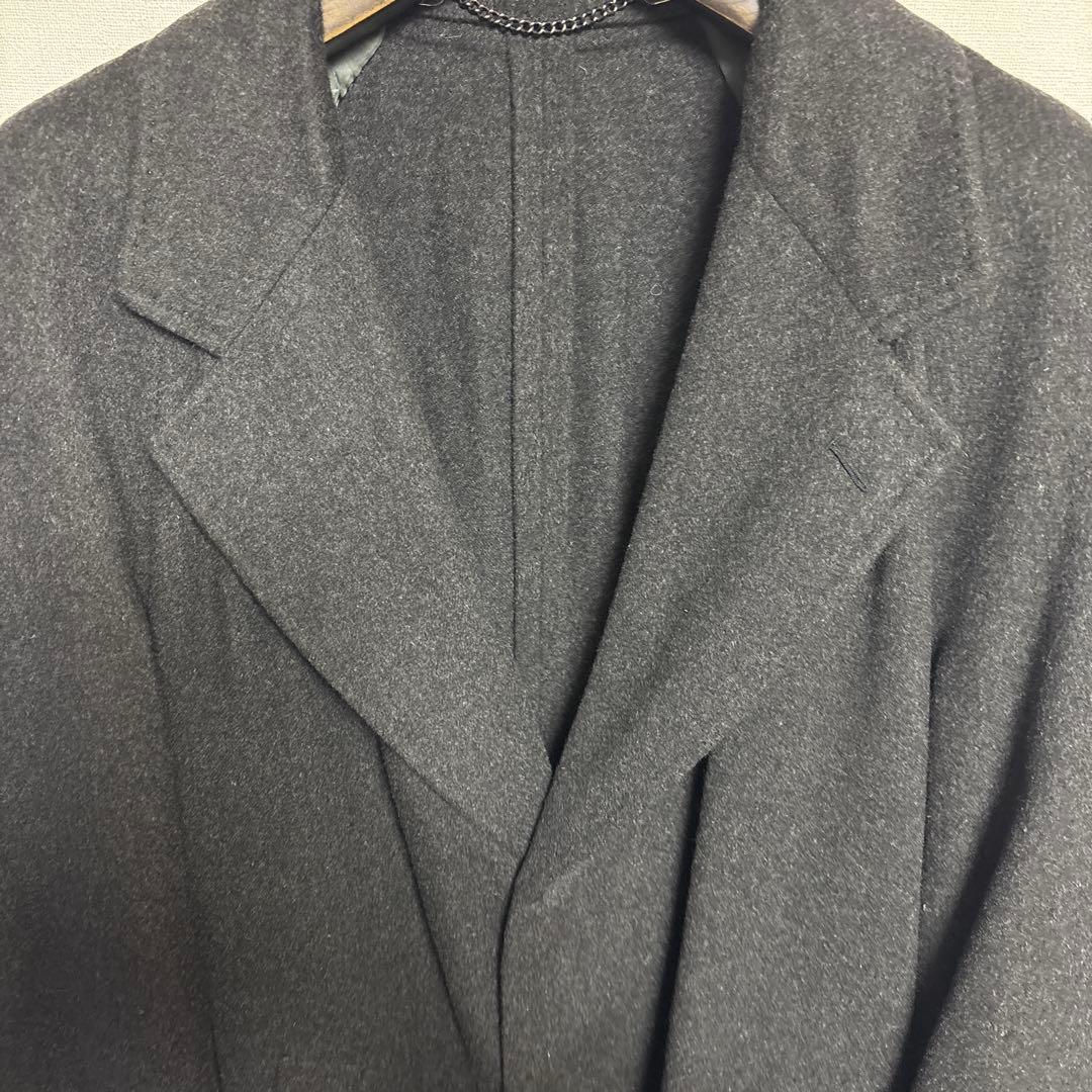 mila schon ダークグレー カシミヤチェスターコート