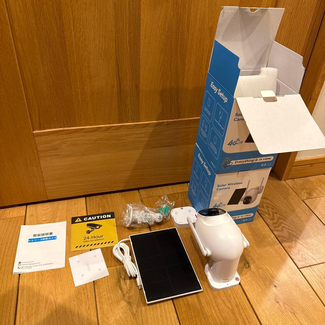 Solar Wireless Camera 4G LTE 2台セット