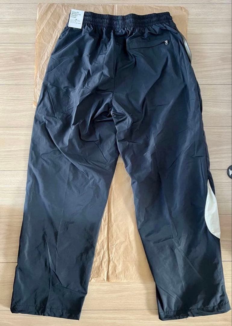 2XL ☆新品タグ付☆ ナイキ　ビッグスウッシュ ウーブンパンツ　ブラック　廃盤