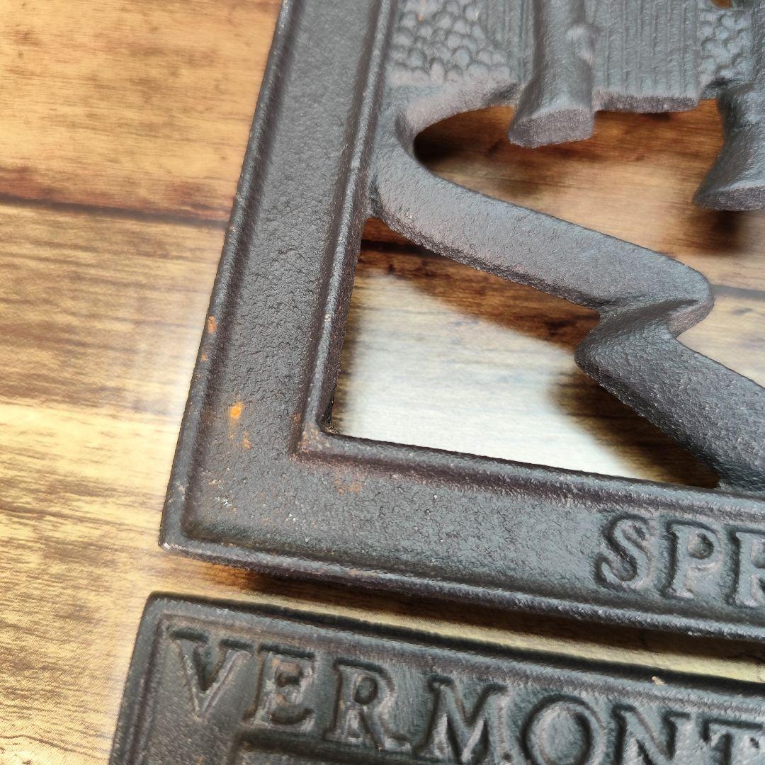 Vermont Castings 鍋敷き 四季のトリベット 4点セット