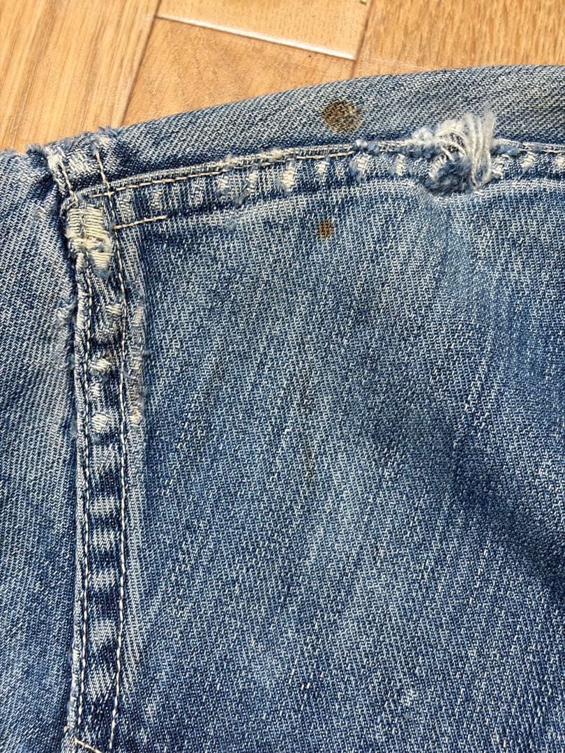 60s Lee 101-J 三角タグ ヴィンテージ 古着 ジャンク
