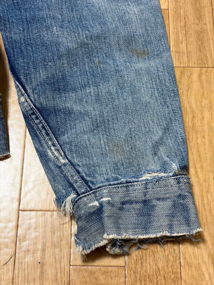 60s Lee 101-J 三角タグ ヴィンテージ 古着 ジャンク