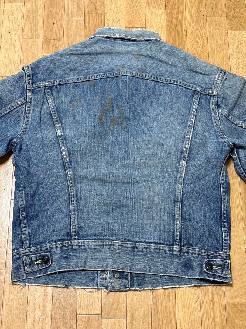 60s Lee 101-J 三角タグ ヴィンテージ 古着 ジャンク