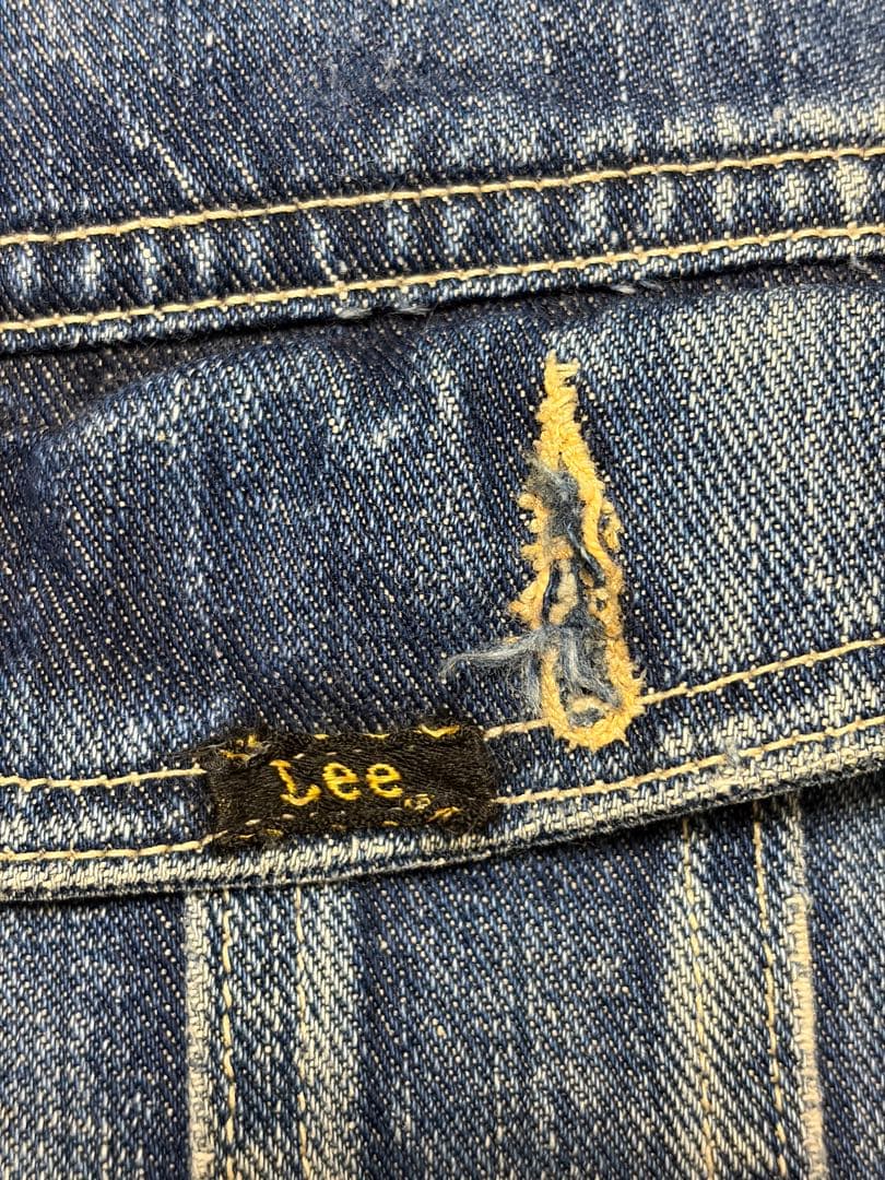 60s Lee 101-J 三角タグ ヴィンテージ 古着 ジャンク