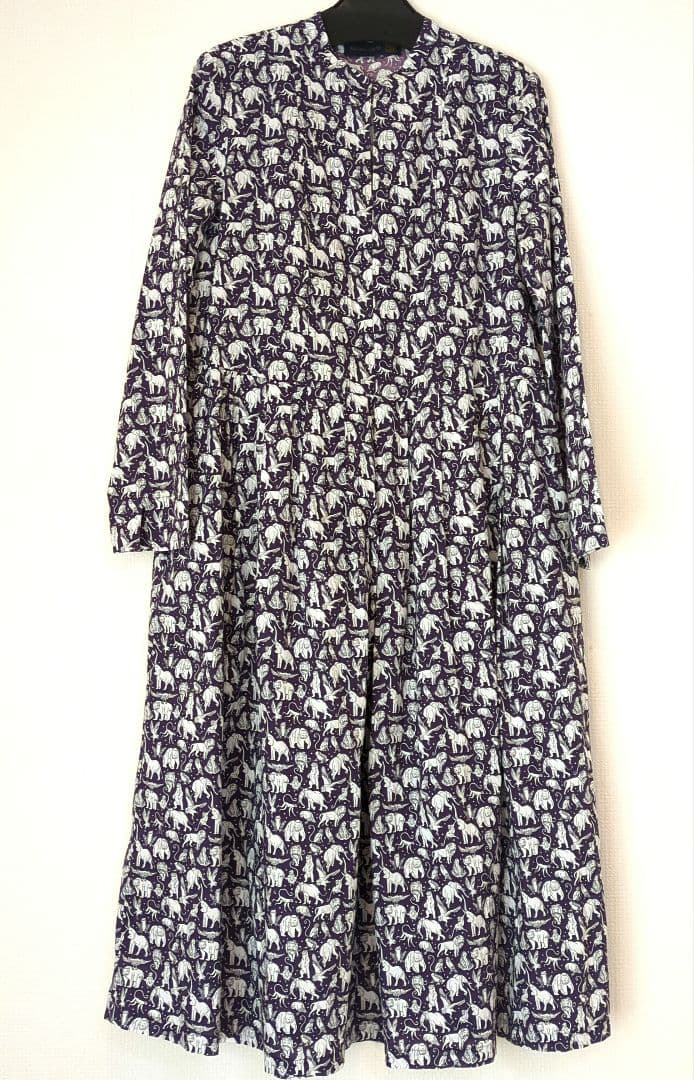 Shower Partyシャワーパーティ♡　 リバティ♡動物柄ロングワンピース