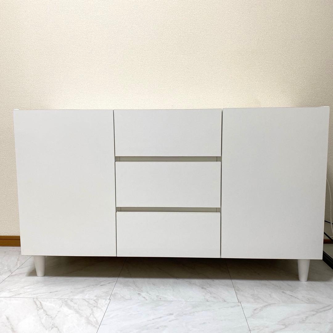 1/31まで価格‼️LEG キャビネット 2ドア3引き出し 幅118cm 日本製