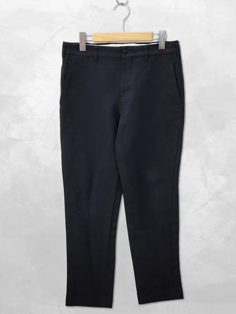 コムデギャルソンオムドゥ ポリ縮絨 テーパード トラウザー パンツ スラックス