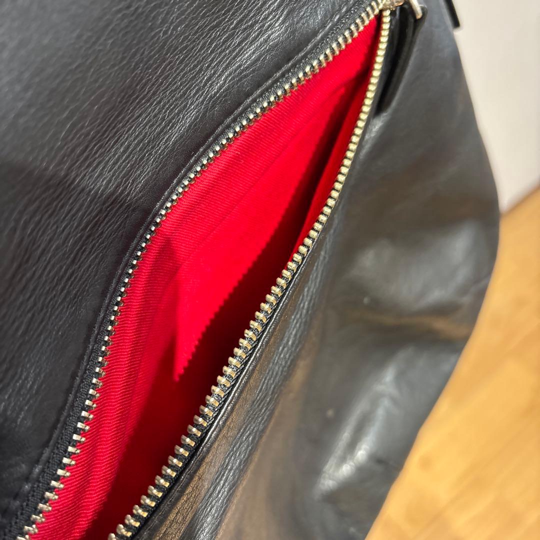 Kawa-Kawa カワカワ がま口 ショルダーバッグ オールレザー