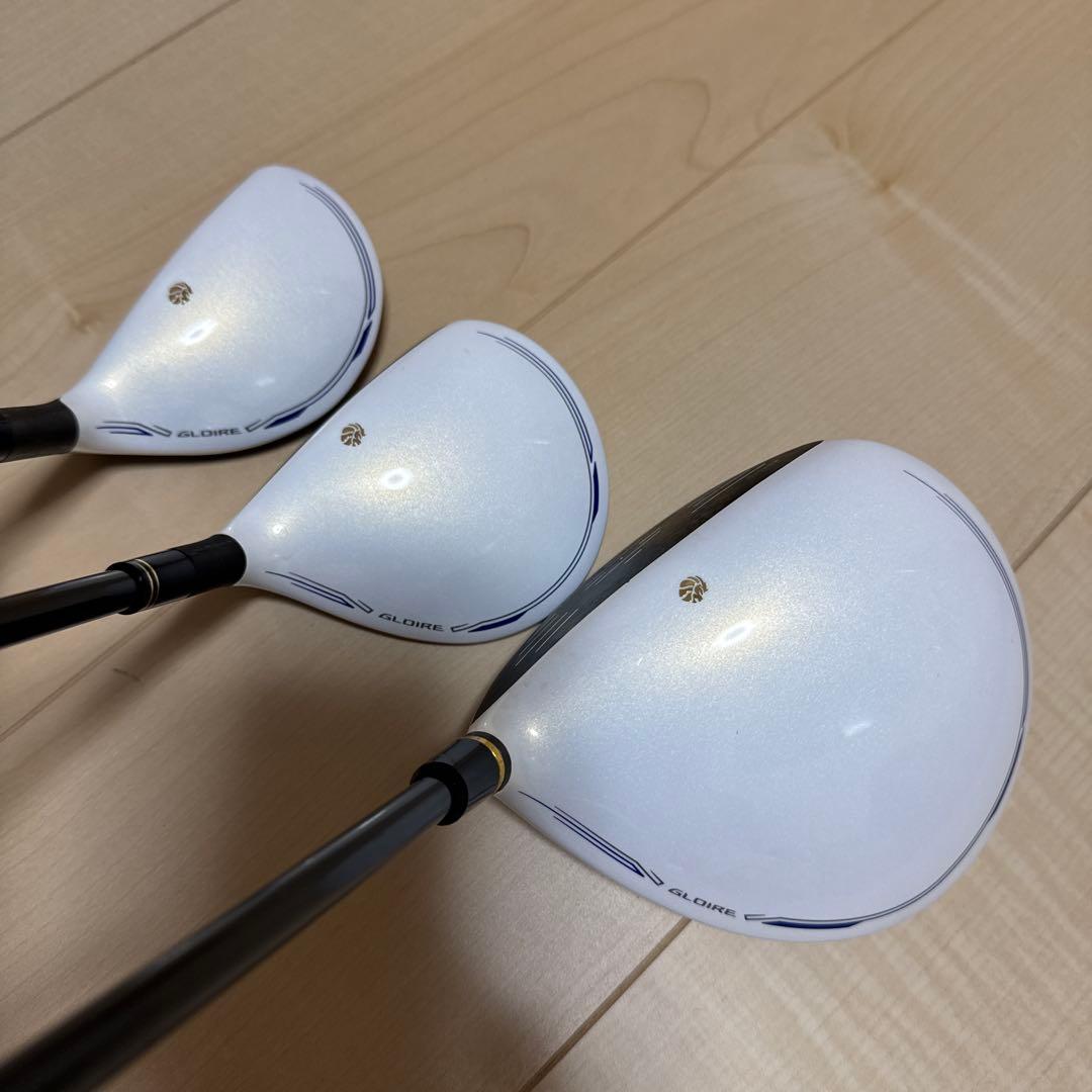 極美品　GLOIRE Fゴルフクラブ キャディーバック　セット
