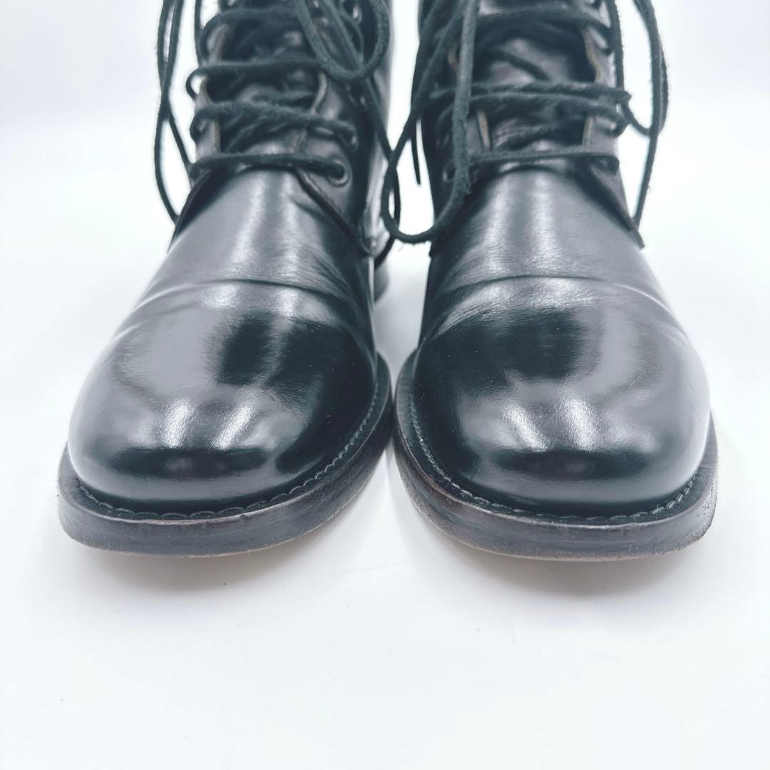 BUTTERO レースアップブーツ 本革 イタリア製 Y2K ブラック 40