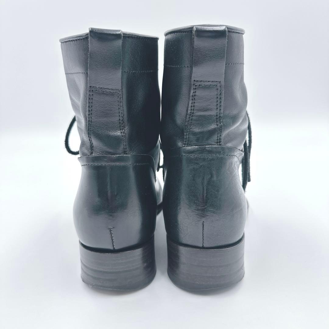 BUTTERO レースアップブーツ 本革 イタリア製 Y2K ブラック 40
