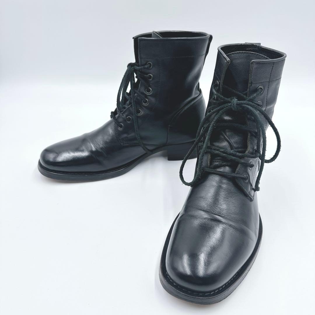 BUTTERO レースアップブーツ 本革 イタリア製 Y2K ブラック 40