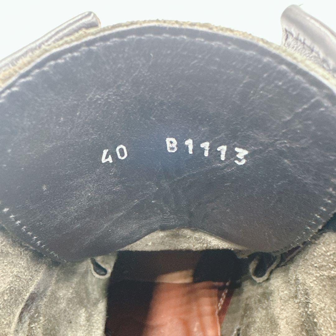 BUTTERO レースアップブーツ 本革 イタリア製 Y2K ブラック 40