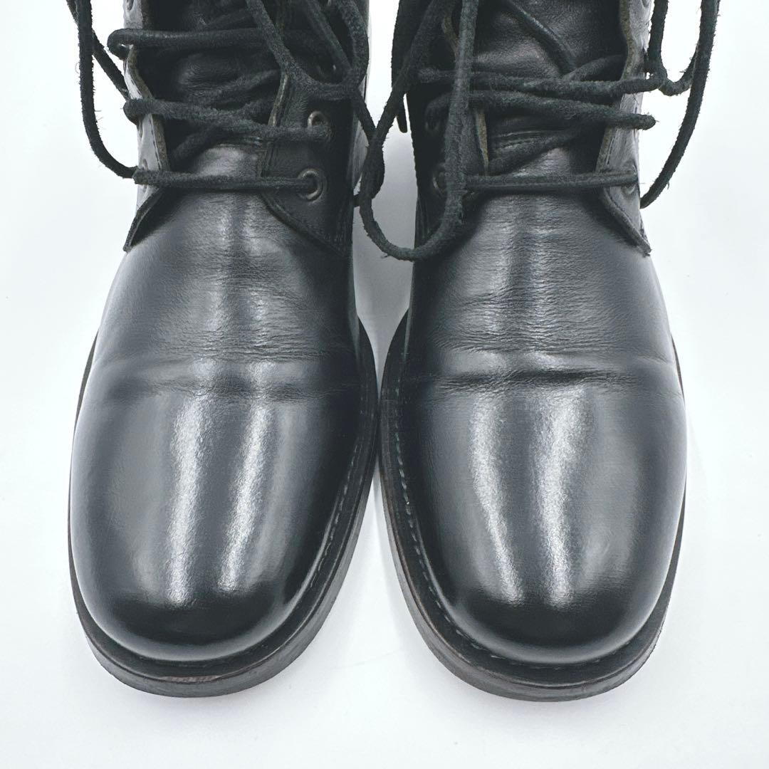 BUTTERO レースアップブーツ 本革 イタリア製 Y2K ブラック 40