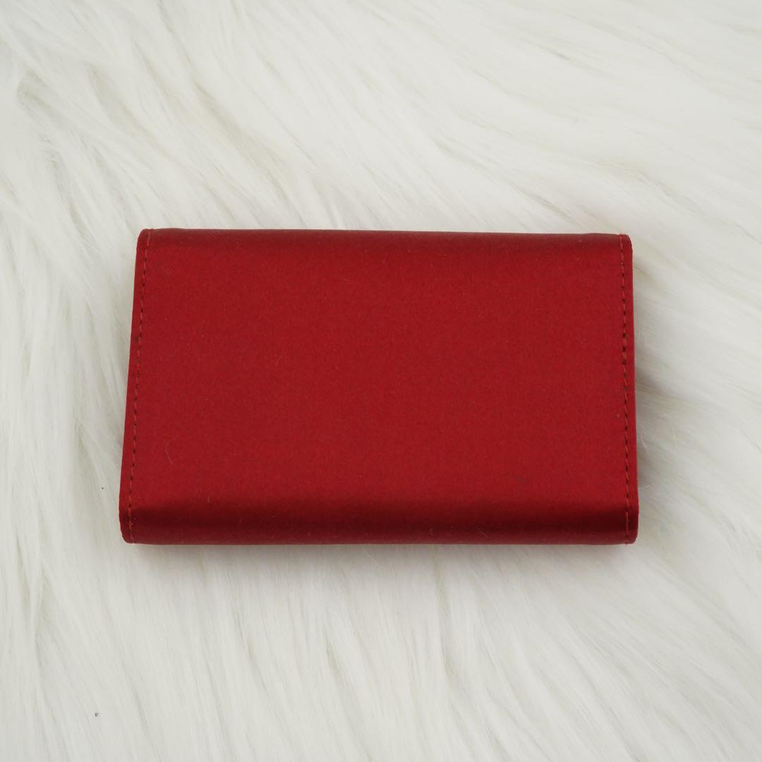 新品同様/未使用級　PRADA プラダ　キーケース　ナイロン　三角ロゴ　レッド