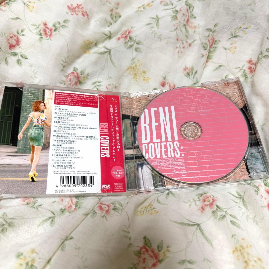【廃盤】BENI 「COVERS」・「MTV UNPLUGGED」CD DVD