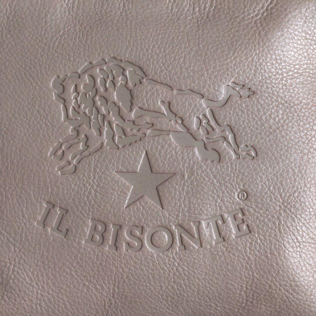 美品✨ イルビゾンテ 本革 ショルダーバッグ カメラバッグ デカロゴ フリンジ