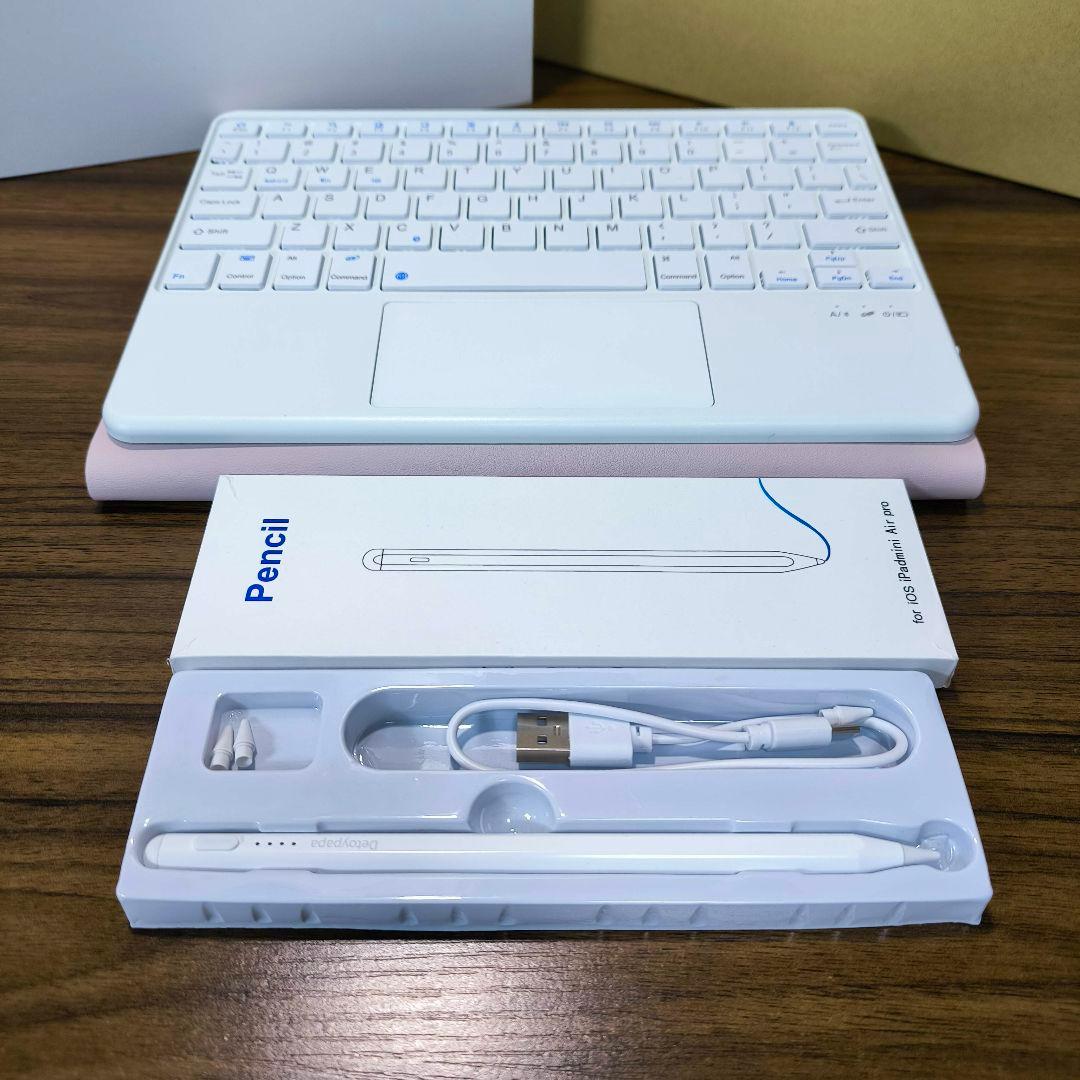 iPad 第6世代 Wi-Fi128GB ケースとキーボードセット、タッチペン