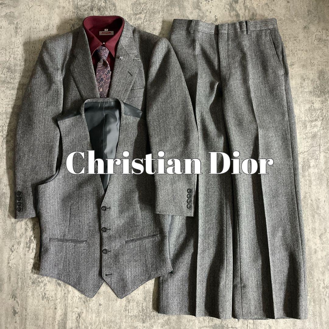 R*o様 超特価 再構築 スリーピース スーツ Christian Dior ネ