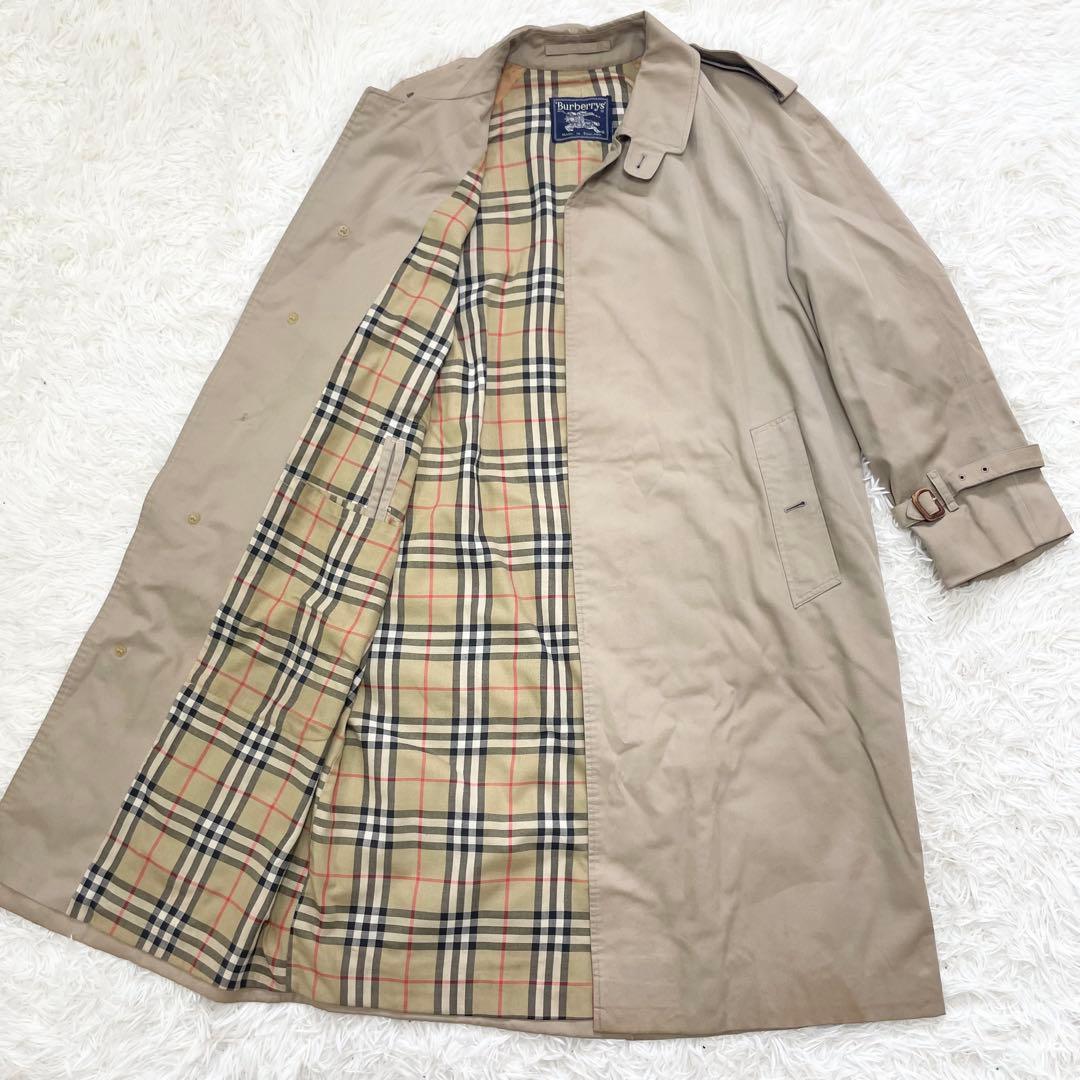【もも 】Burberrys バーバリー トレンチコート ノバチェック