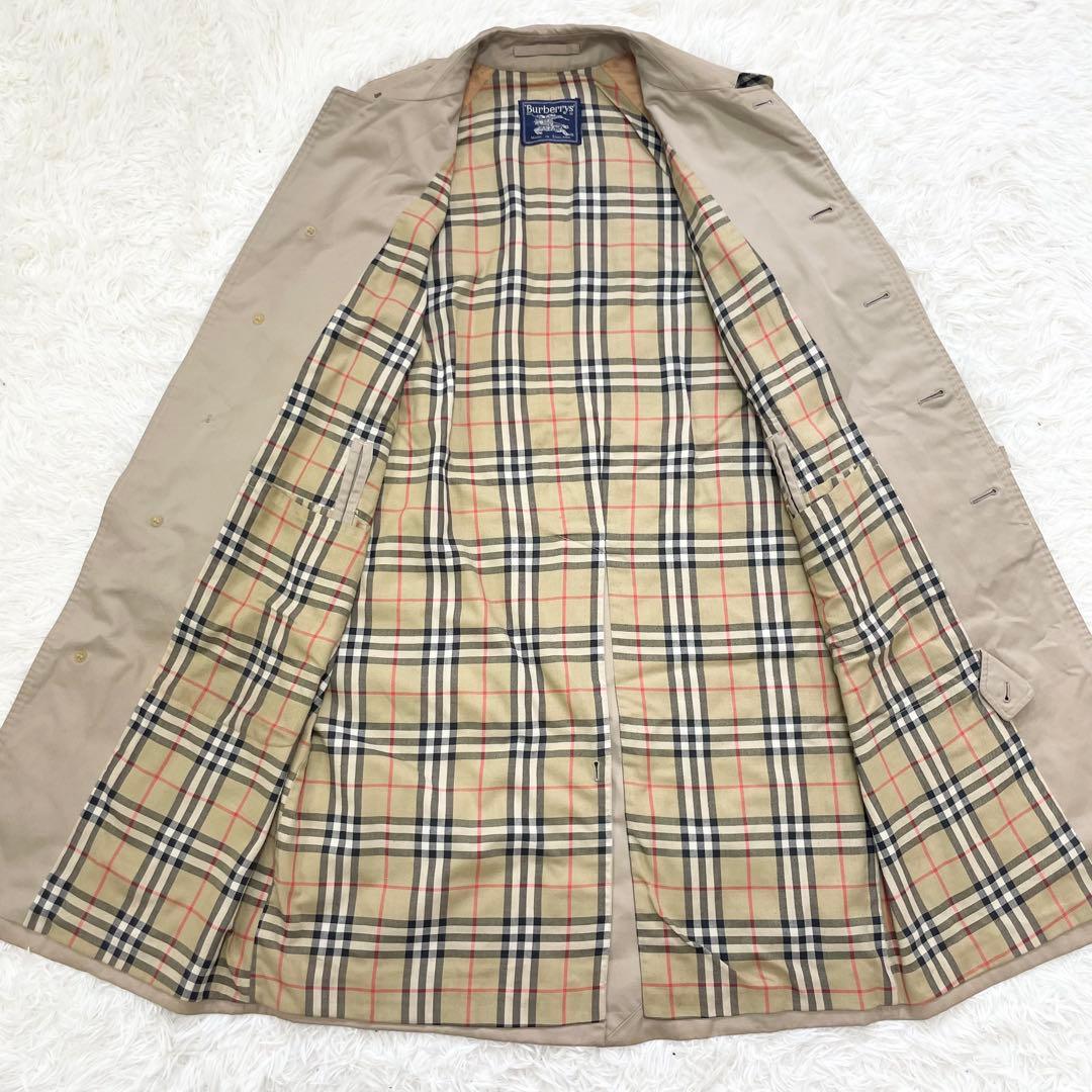 【もも 】Burberrys バーバリー トレンチコート ノバチェック