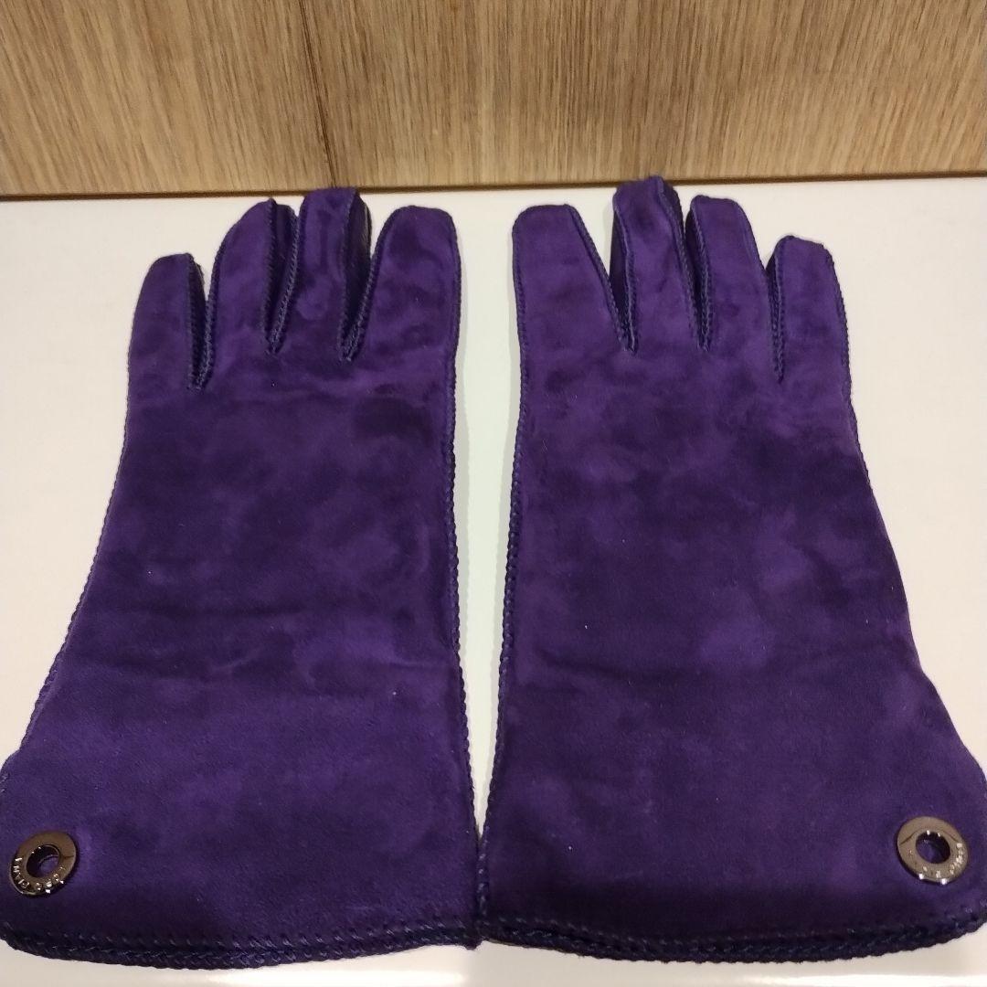 ロロ・ピアーナ　レザー・スエード長手袋