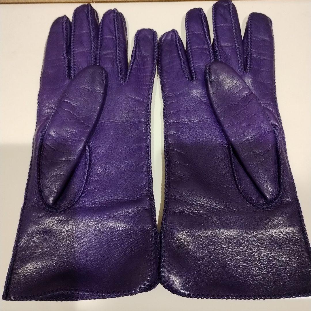 ロロ・ピアーナ　レザー・スエード長手袋