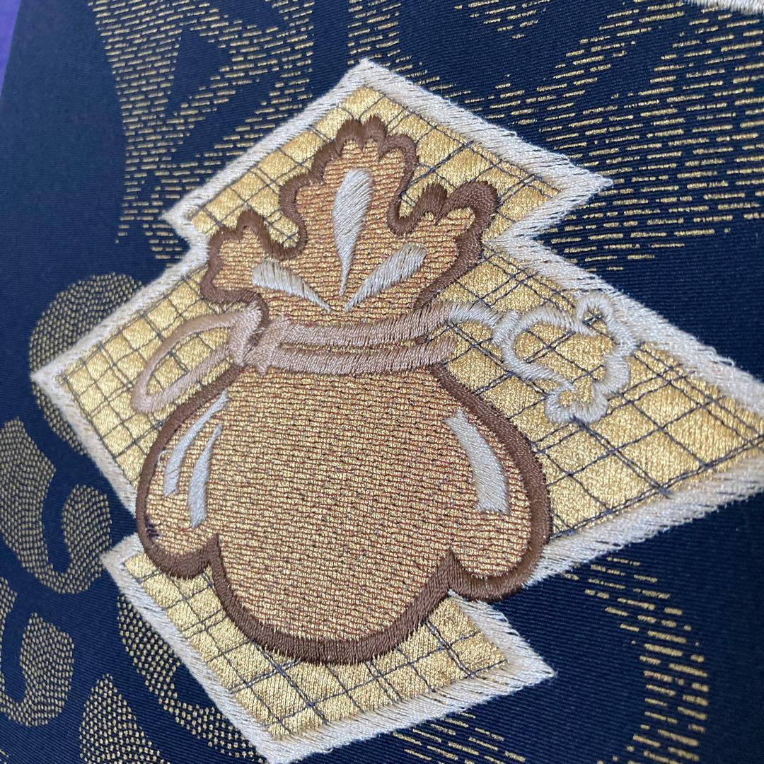 【美品】逸品　高級刺繍　正絹　初着　宝船