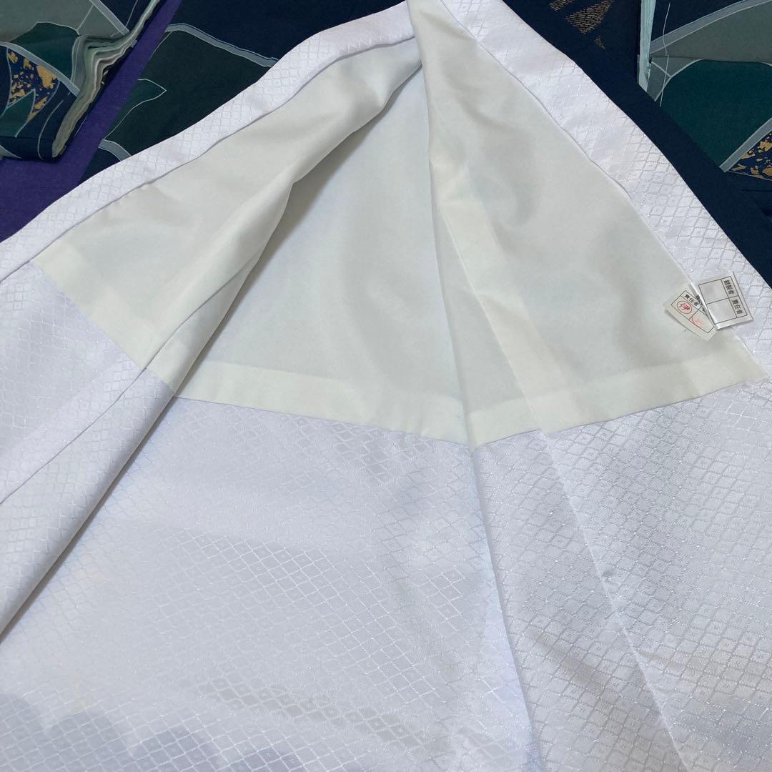 【美品】逸品　高級刺繍　正絹　初着　宝船