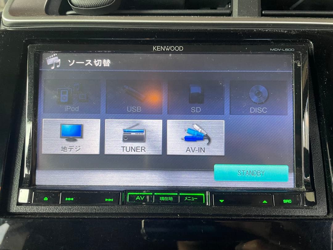 KENWOOD MDV-L500 カーナビ