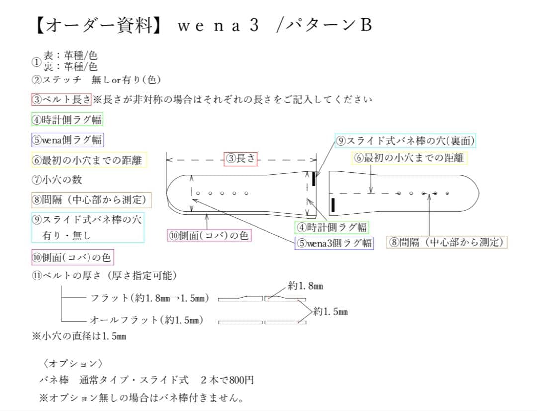 あーたん　wena3 ベルト