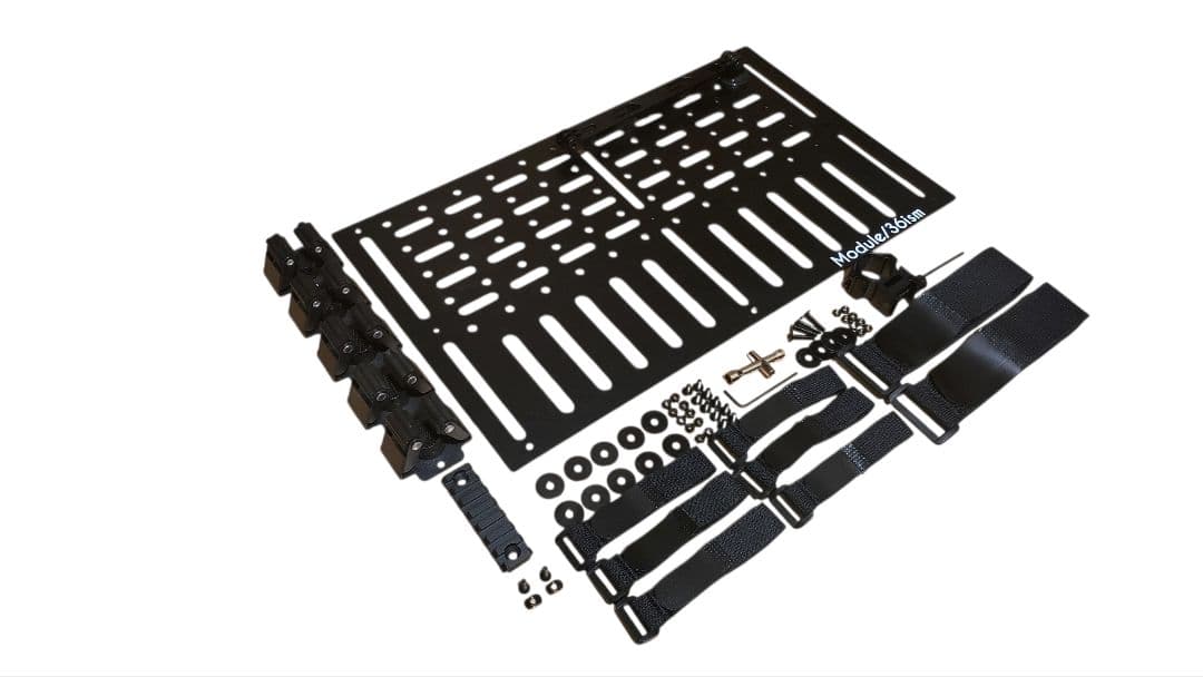 ●新品●46～60L アルミコンテナ用 上蓋パネル　アーム無し格安　穴あけ対応