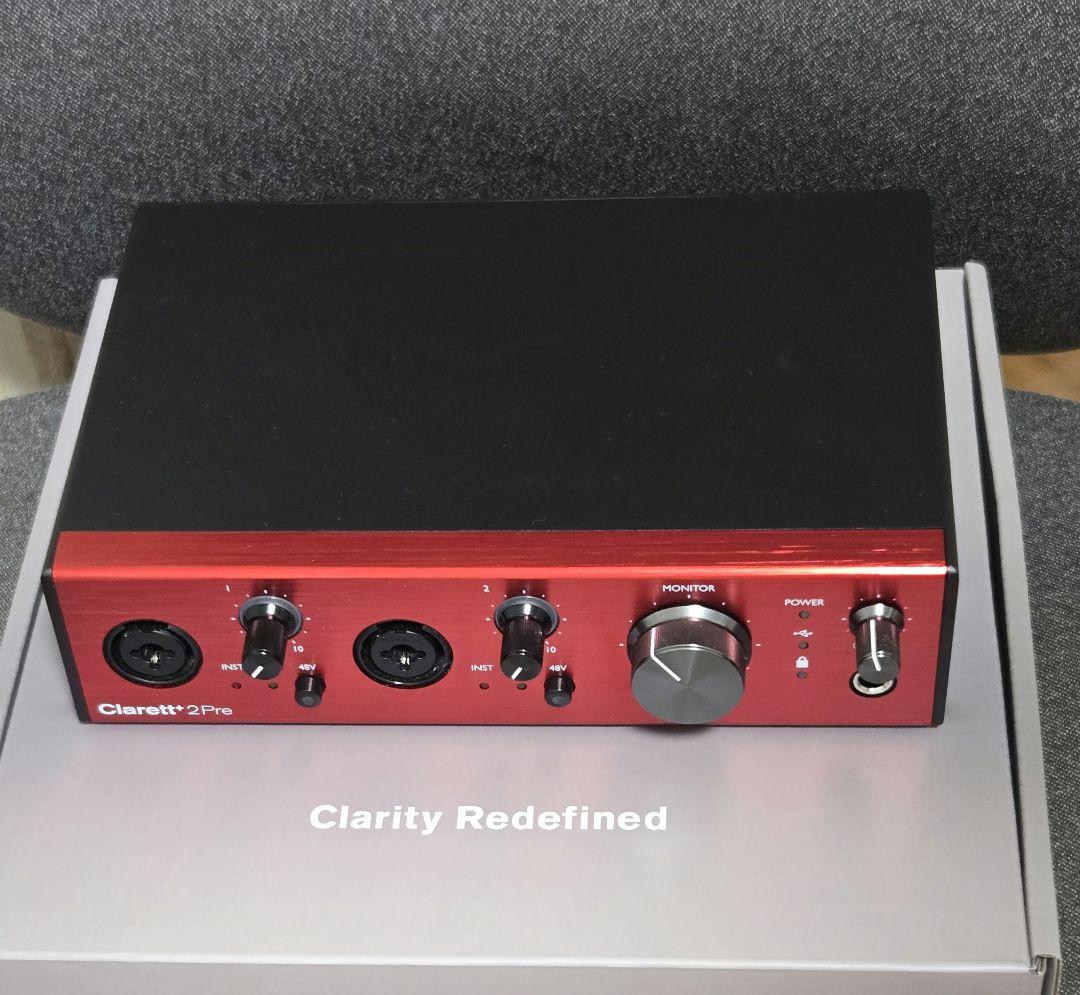 DTM・DAW Focusrite Clarett+ 2Pre