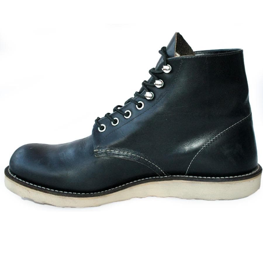 廃番 Red Wing 9070 ラウンドトゥ ワークブーツ ブラックハーネス