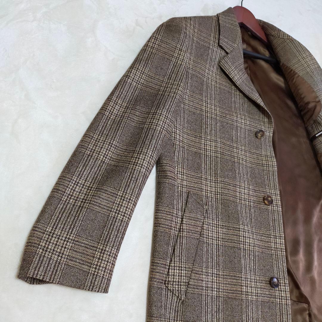 美品　イタリア製　ロロピアーナ×ブルックスブラザーズ　ロングチェスターコート