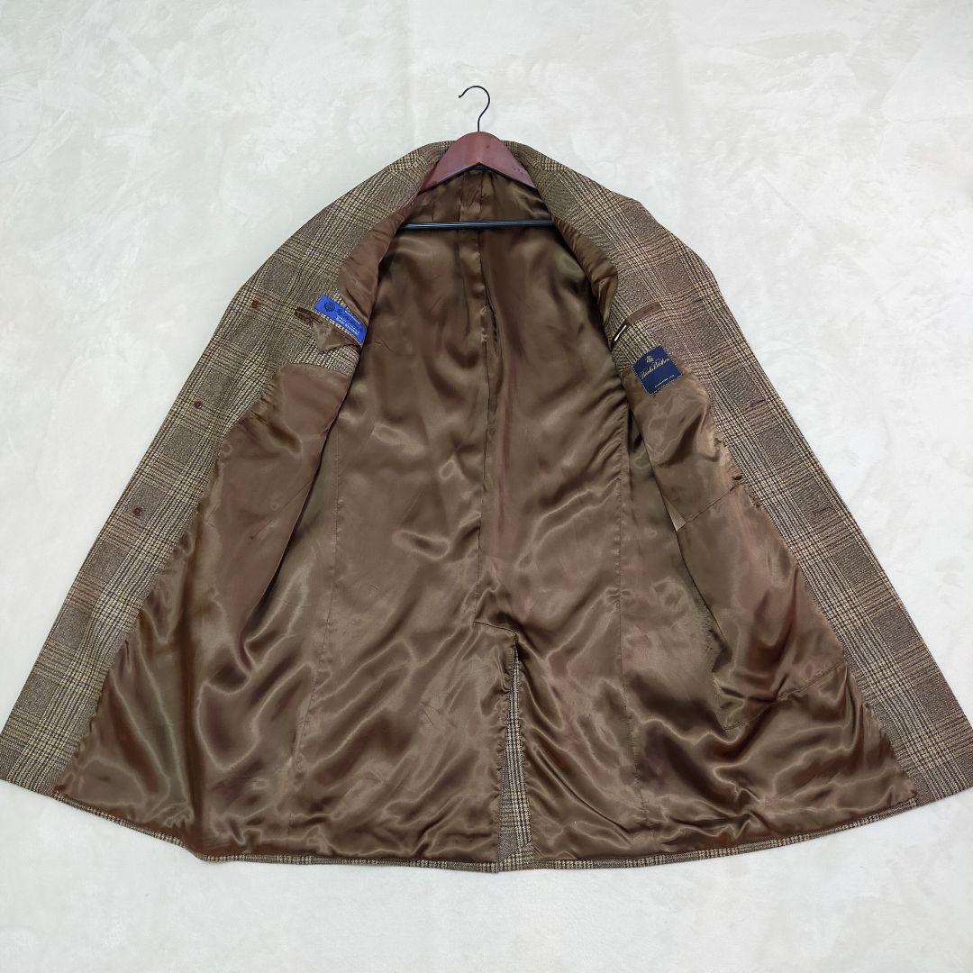 美品　イタリア製　ロロピアーナ×ブルックスブラザーズ　ロングチェスターコート