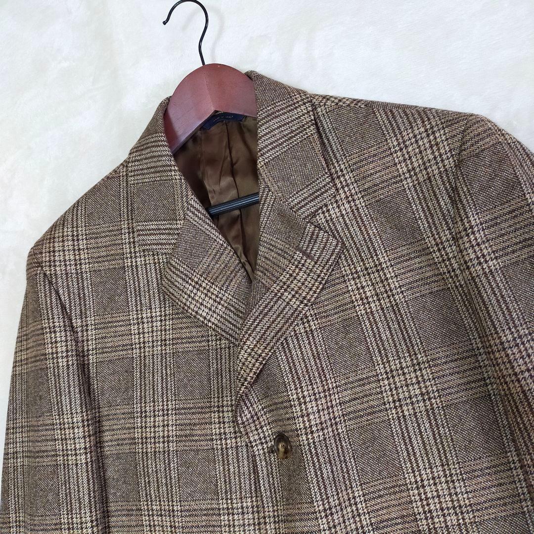 美品　イタリア製　ロロピアーナ×ブルックスブラザーズ　ロングチェスターコート