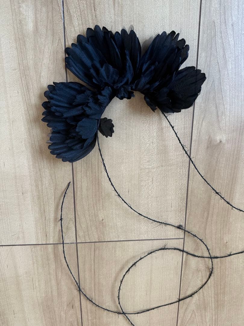 【着用回数1回】TOWAVASE VOLANT SALOPETTE ブラック