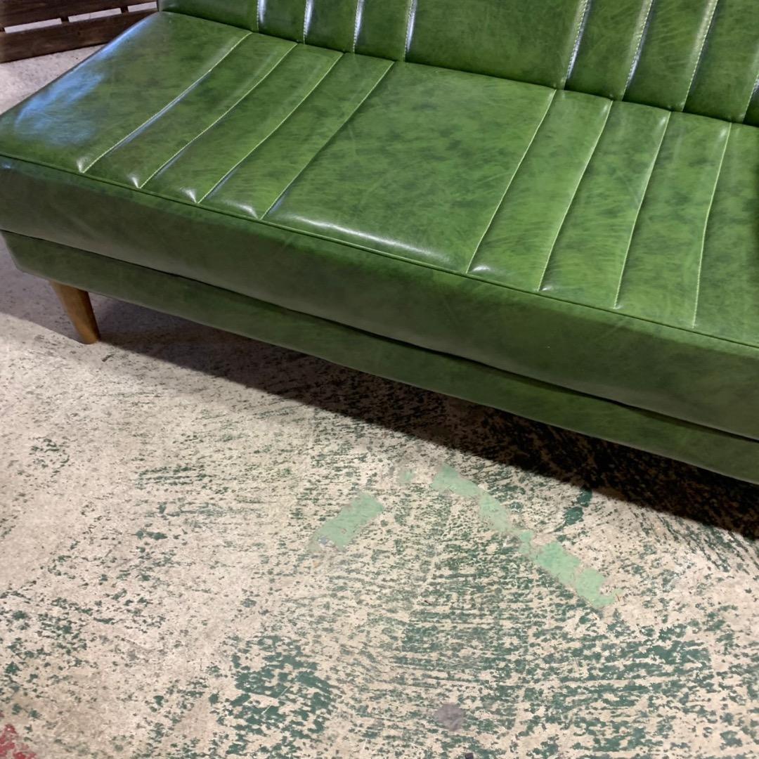 G557 ニコアンド nico and ソファー L字 緑 グリーン