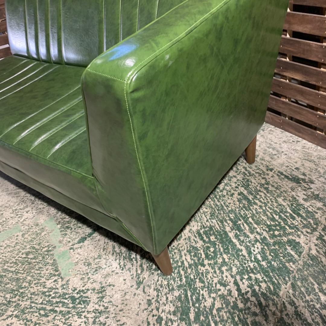 G557 ニコアンド nico and ソファー L字 緑 グリーン