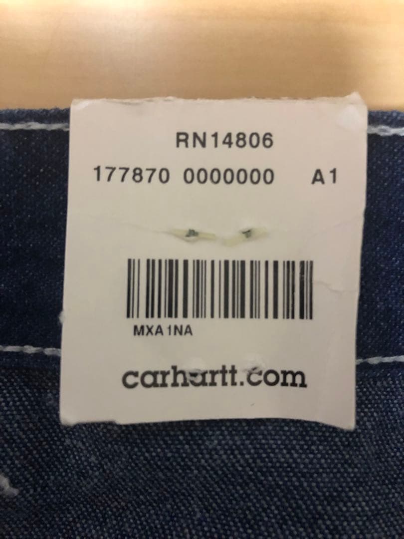 専用　新品　デッドストック　Carhartt 38x32 ペインター メキシコ製