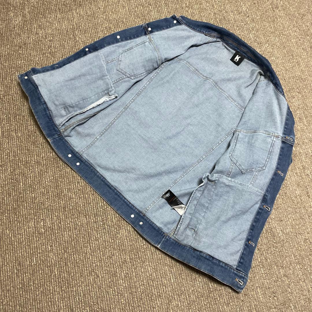 希少kappa kontroll デニムジャケットMサイズ イタリア製